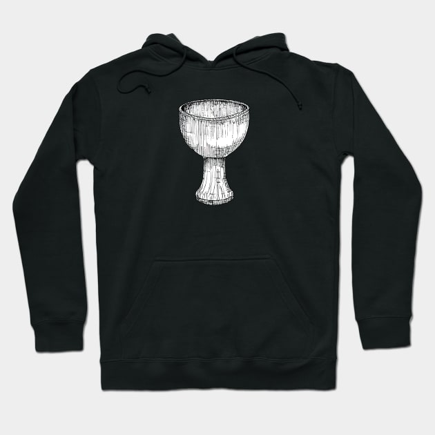 Grail - Sketch Hoodie by Buff Geeks Art